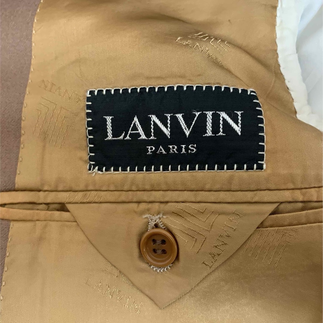 LANVIN(ランバン)のLANVIN PARIS VINTAGE ITALY製 カシミア混 ジャケット メンズのジャケット/アウター(テーラードジャケット)の商品写真