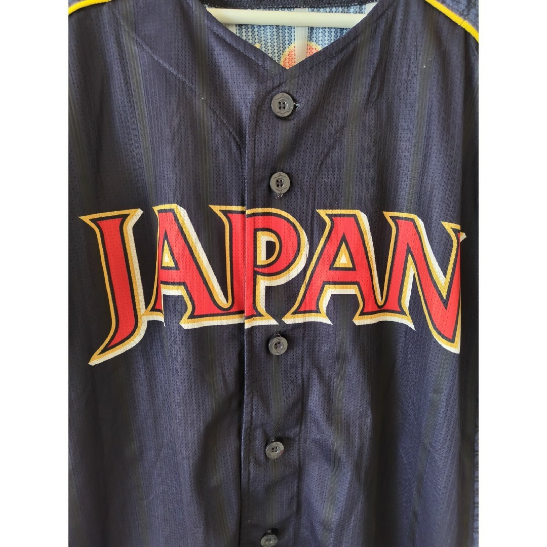 MIZUNO(ミズノ)の最終価格【アレンジ品】ＷＢＣ2013 侍ジャパンユニフォーム  長野久義選手 M スポーツ/アウトドアの野球(応援グッズ)の商品写真