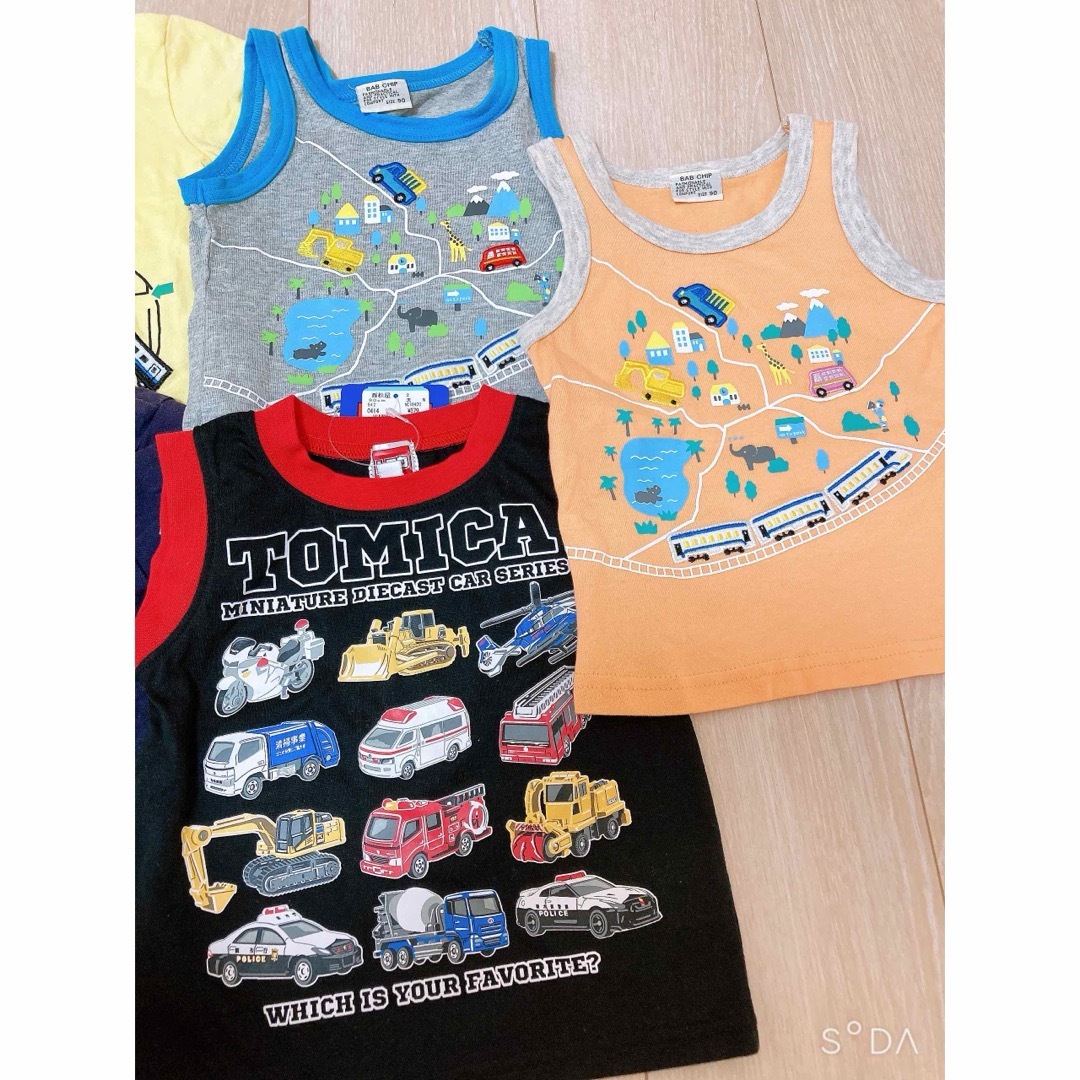 バブチップ　タンクトップ　Tシャツ キッズ/ベビー/マタニティのキッズ服男の子用(90cm~)(Tシャツ/カットソー)の商品写真