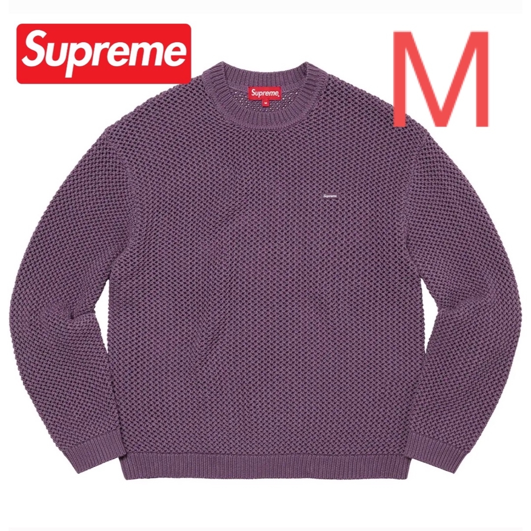 Supreme Open knit Small Box Sweater M