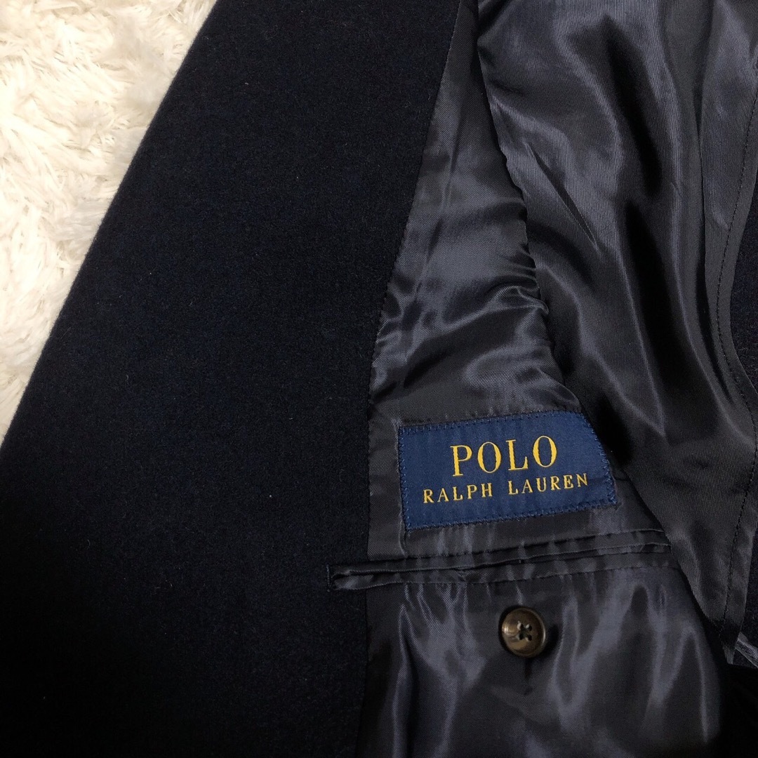 POLO RALPH LAUREN(ポロラルフローレン)の新品未使用品 ポロラルフローレン チェスター コート ウール メンズのジャケット/アウター(チェスターコート)の商品写真