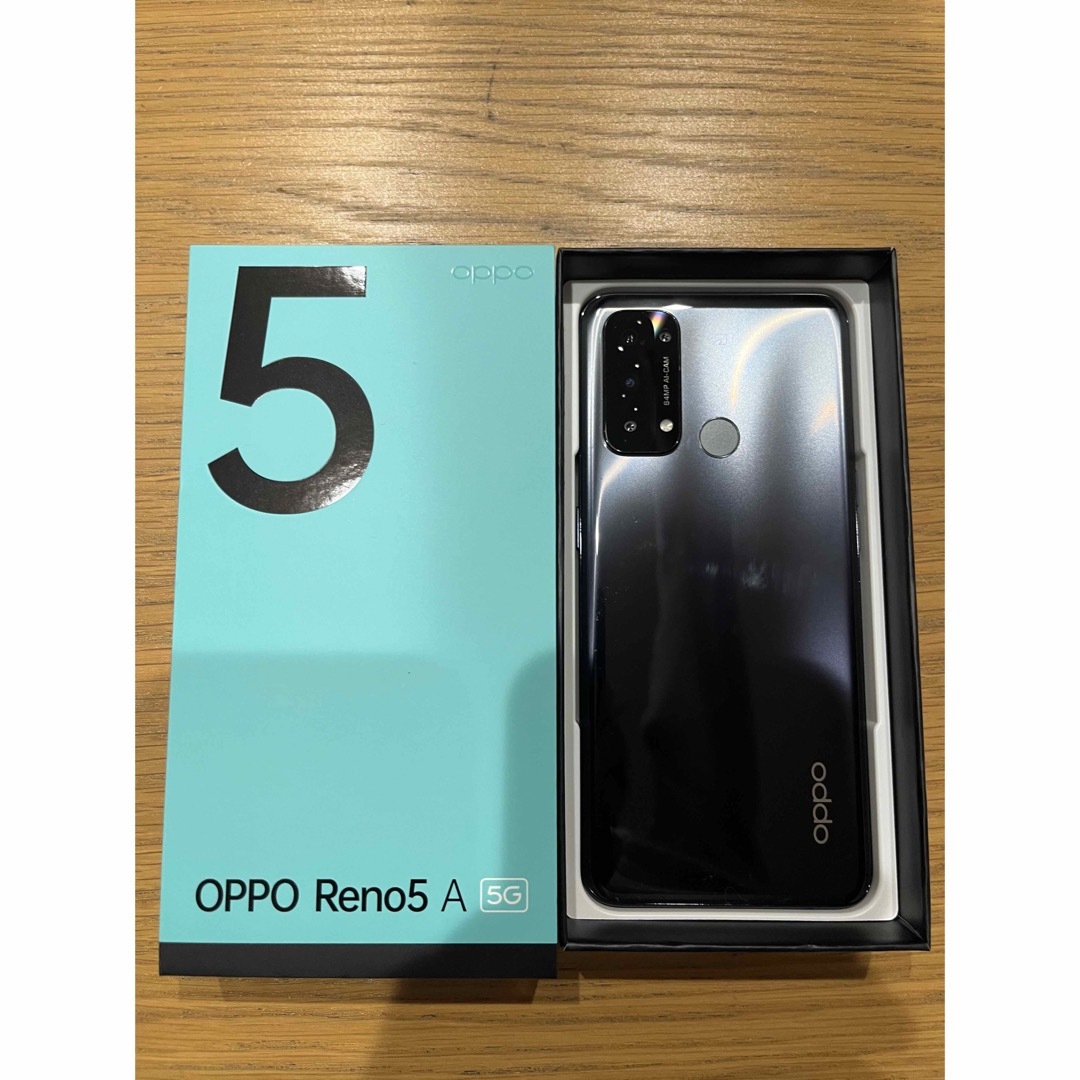 OPPO オッポ Reno5 A 楽天版 128GB シルバーブラック CPH2