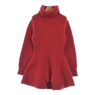 アレキサンダーマックイーン(Alexander McQueen)のALEXANDER MCQUEEN ニット・セーター S 赤 【古着】【中古】(ニット/セーター)