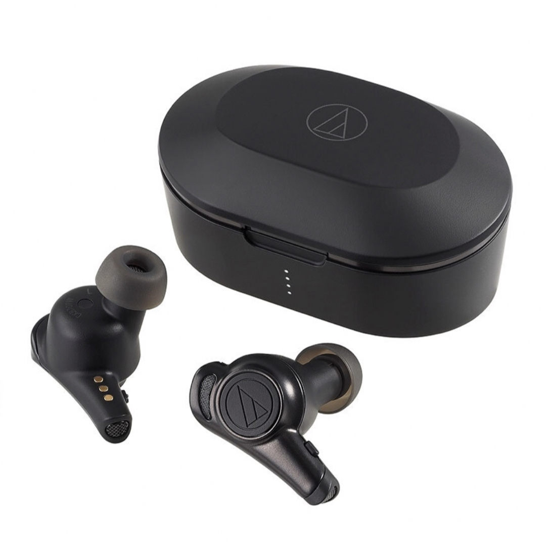 audio-technica(オーディオテクニカ)のaudio-technica ATH-CKR70TW BK ワイヤレスイヤホン スマホ/家電/カメラのオーディオ機器(ヘッドフォン/イヤフォン)の商品写真