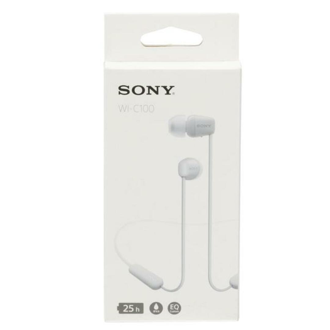 SONY ソニー/ワイヤレスイヤホン/WI-C100/4040110/ヘッドホン/S SONY ソニー/ワイヤレスイヤホン/WI-C100/4040110/ヘッドホン/S