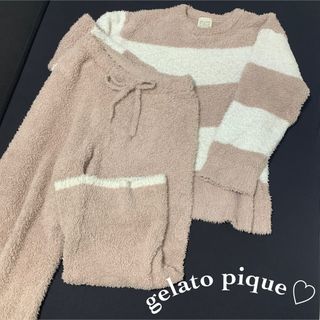 ジェラートピケ(gelato pique)のジェラートピケ　ルームウェア　上下セット(ルームウェア)