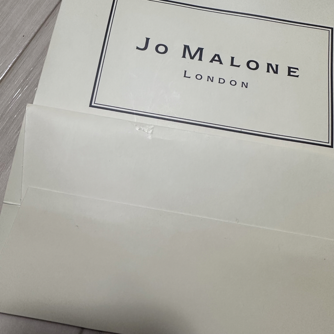 Jo Malone(ジョーマローン)のジョーマロン　紙袋　ショッパー レディースのバッグ(ショップ袋)の商品写真