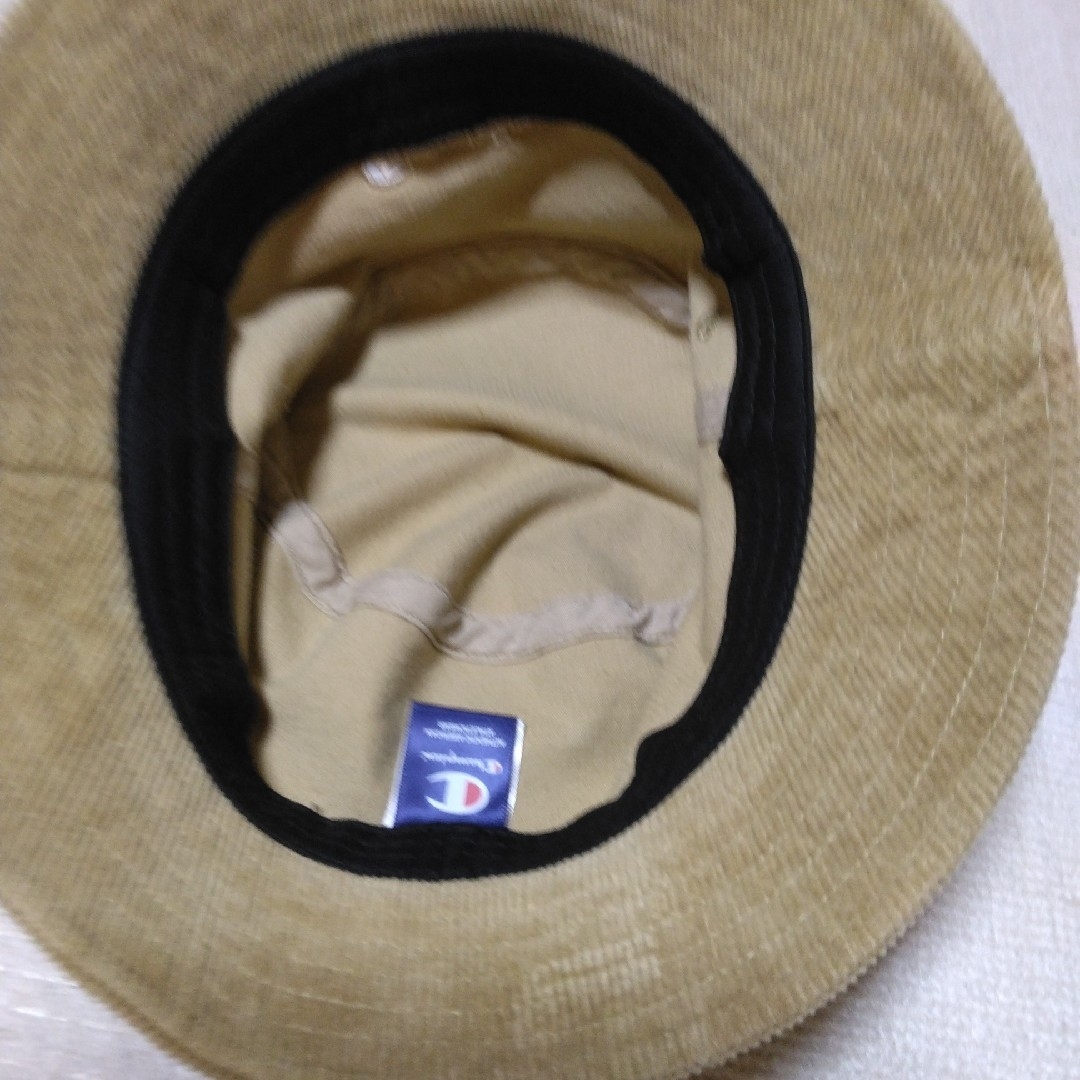 Champion(チャンピオン)のチャンピオン　帽子　バケット　ハット　コーデュロイ　レディース　M～Lサイズ レディースの帽子(ハット)の商品写真