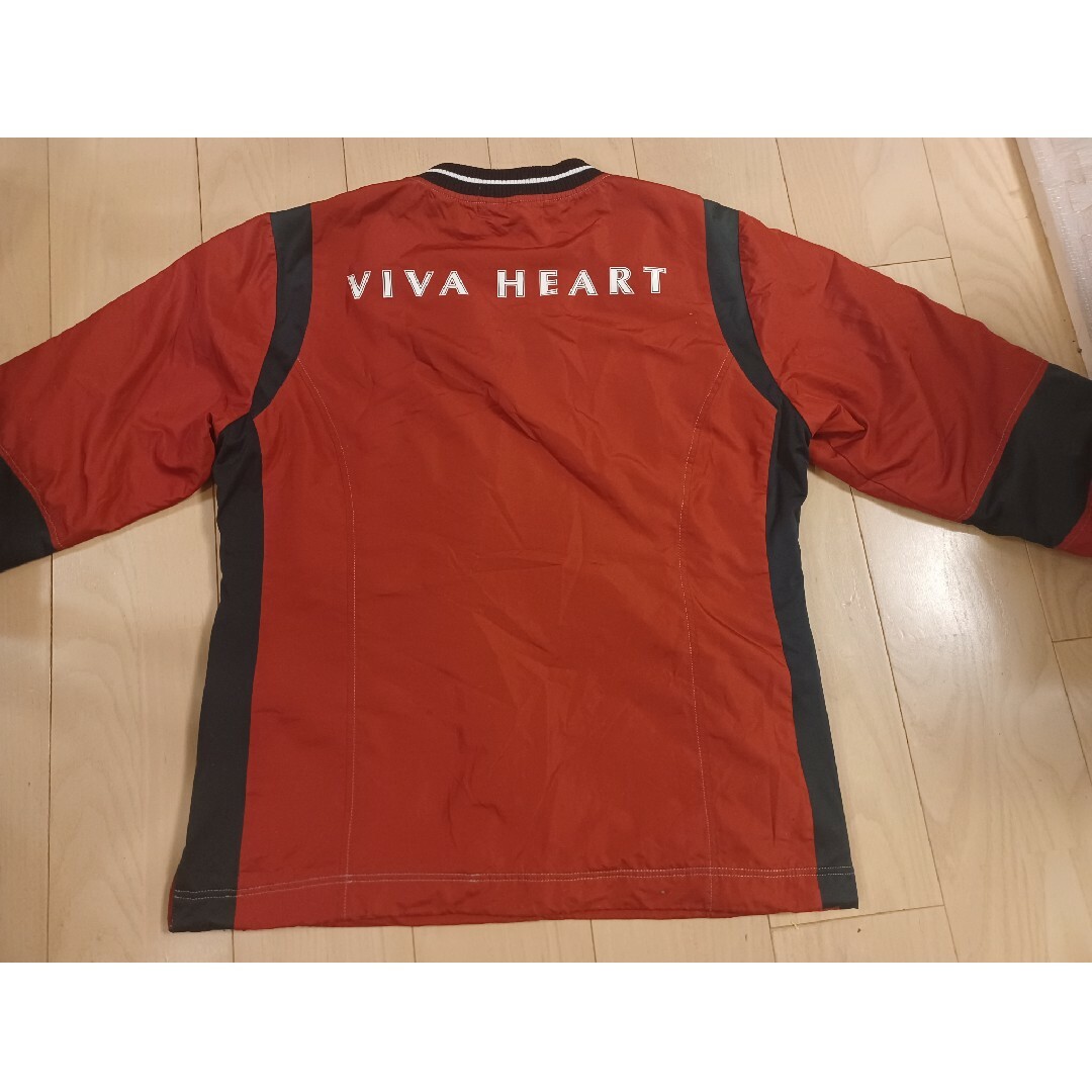 VIVA HEART(ビバハート)の美品!ビバハートVIVA HEART メンズ 冬用ゴルフウェア 赤 サイズ L スポーツ/アウトドアのゴルフ(ウエア)の商品写真