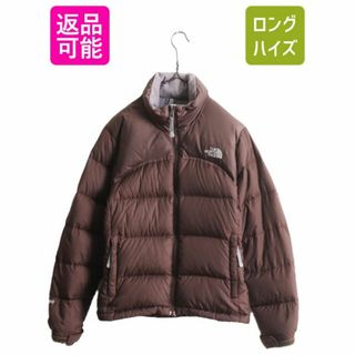 ザノースフェイス(THE NORTH FACE)のノースフェイス ヌプシ ダウン ジャケット レディース S アウトドア The North face NUPTSE 700フィル ハイネック ナイロン ブルゾン 防寒(ダウンジャケット)