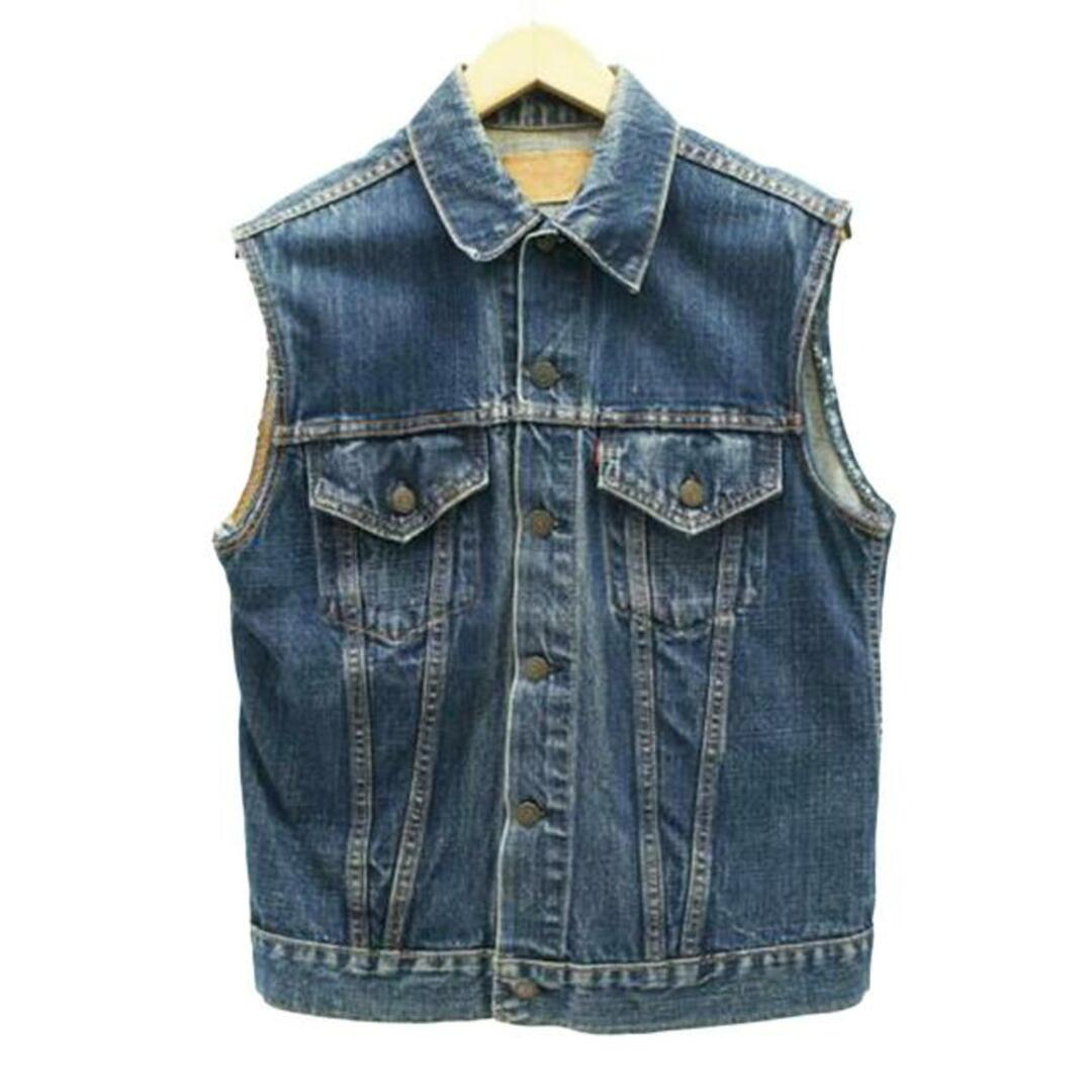 Levi's リーバイス/デニムベスト/70505/メンズアウター/BCランク/05【中古】 メンズのジャケット/アウター(ダッフルコート)の商品写真