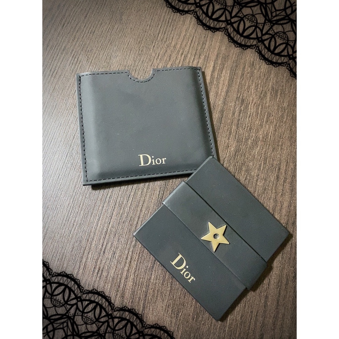 Dior(ディオール)の【Dior】コンパクトミラー カバー付き レディースのファッション小物(ミラー)の商品写真