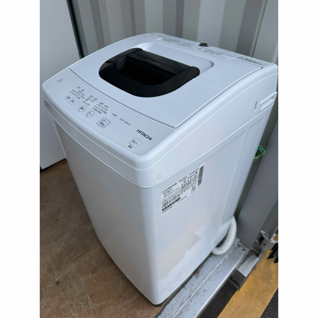 日立 - C6216☆2021年製美品☆日立 洗濯機 5KG 一人暮らし 冷蔵庫の ...