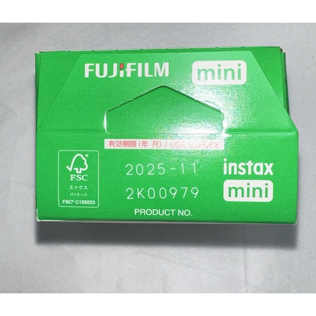 富士フイルム(フジフイルム)のinstaxmini （インスタックス）用チェキフィルム　チェキ用 スマホ/家電/カメラのカメラ(その他)の商品写真