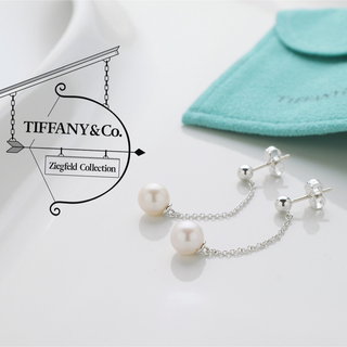 ティファニー(Tiffany & Co.)の美品 ティファニー TIFFANY&Co. ジーグフェルド パール ピアス(ピアス)