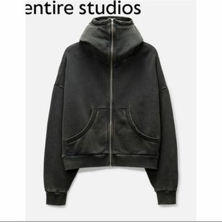 イージー(YEEZY（adidas）)のentire studios ジップアップパーカー(パーカー)