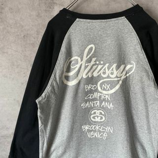 ステューシー ラグランTシャツ メンズのTシャツ・カットソー(長袖)の