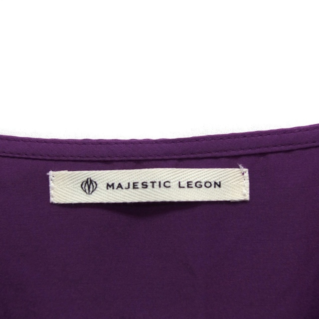 MAJESTIC LEGON(マジェスティックレゴン)のマジェスティックレゴン MAJESTIC LEGON レースアップ ブラウス レディースのトップス(その他)の商品写真