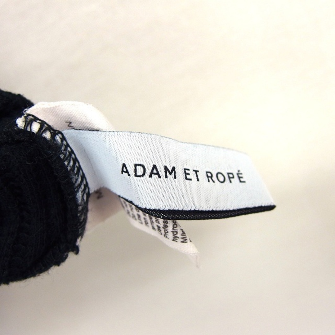 Adam et Rope'(アダムエロぺ)のアダムエロペ Adam et Rope' リブ カットソー シンプル 五分袖 レディースのトップス(その他)の商品写真