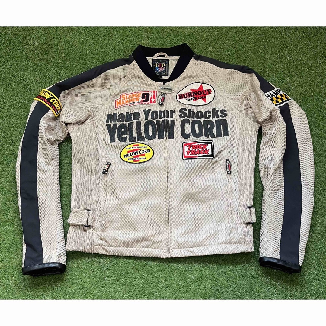 YeLLOW CORN(イエローコーン)のYELLOW CORN イエローコーン モーターサイクルジャケット サイズL メンズのジャケット/アウター(ライダースジャケット)の商品写真