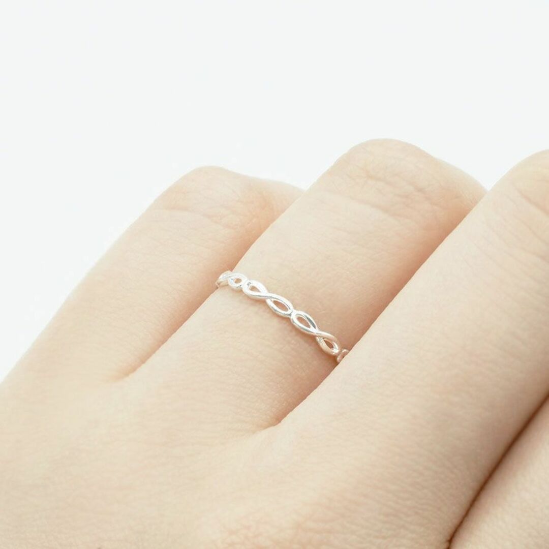 新品 リング s925 シルバー 指輪 銀 シンプル 可愛い レディースのアクセサリー(リング(指輪))の商品写真