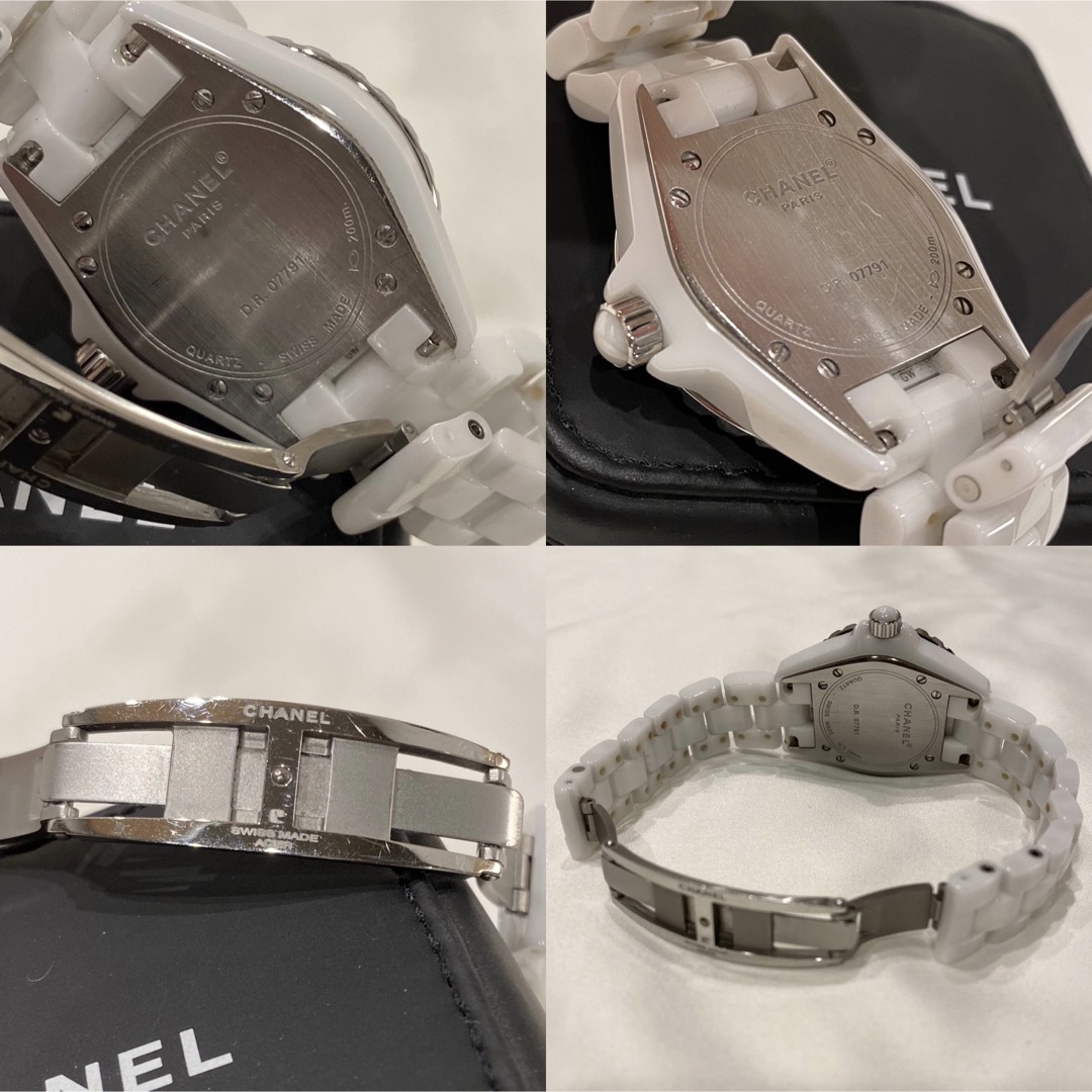 CHANEL(シャネル)のシャネル CHANEL J12 ホワイトセラミック 33mm H0968 時計 レディースのファッション小物(腕時計)の商品写真