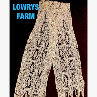 LOWRYS FARM - 【LOWRYSFARM】レディース 春夏 ストール レース 冷房対策