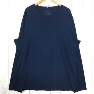 パタゴニア(patagonia)のMENs L  パタゴニア ロングスリーブ キャプリーン デイリー Tシャツ LONG-SLEEVED CAPILENE DAILY T-SHIRT PATAGONIA 45260 NVYB navy Blue ネイビー系(その他)