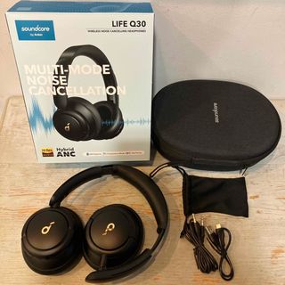 アンカー(Anker)の【美品】soundcore ワイヤレスヘッドホン LIFE Q30(ヘッドフォン/イヤフォン)