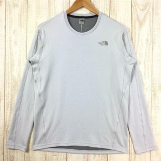 ザノースフェイス(THE NORTH FACE)のMENs M  ノースフェイス ロングスリーブ フラッシュドライ クルー L/S FlashDry Crew ロンT NORTH FACE NT61912 グレー系(その他)