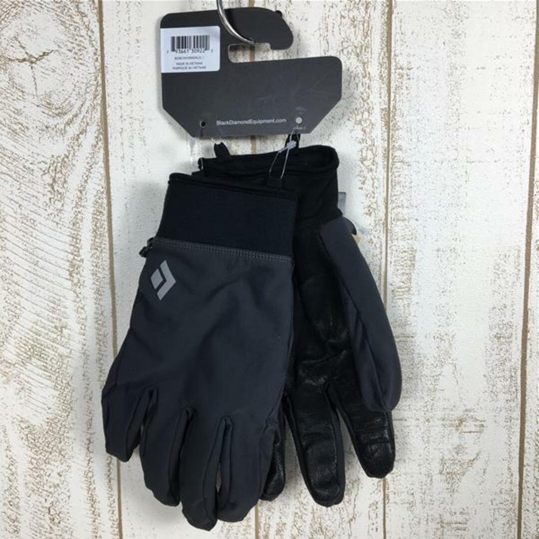 Black Diamond(ブラックダイヤモンド)のUNISEX L  ブラックダイヤモンド ミッドウェイト ソフトシェル グローブ Midweight Softshell Gloves プリマロフトゴールドインサレーション 0/7℃ BLACK DIAMOND BD71620/BD801041 ブラック系 メンズのメンズ その他(その他)の商品写真