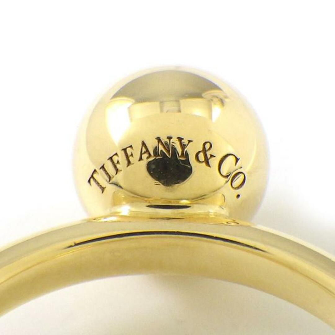 Tiffany & Co.(ティファニー)のティファニー Tiffany & Co. リング ハードウェア ボール ニューヨーク ロゴ K18YG 11.5号 【中古】 レディースのアクセサリー(リング(指輪))の商品写真