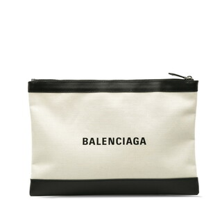 バレンシアガ(Balenciaga)の美品 バレンシアガ クラッチバッグ 373840 キャンバス レディース BALENCIAGA 【228-38197】(クラッチバッグ)