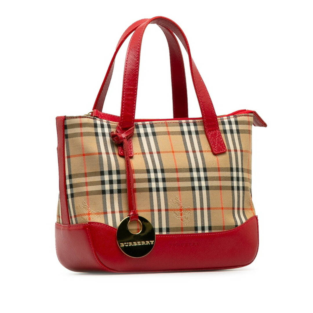 BURBERRY(バーバリー)のバーバリー ノバチェック シャドーホース ミニハンドバッグ キャンバス レディース BURBERRY 【228-38209】 レディースのバッグ(ハンドバッグ)の商品写真