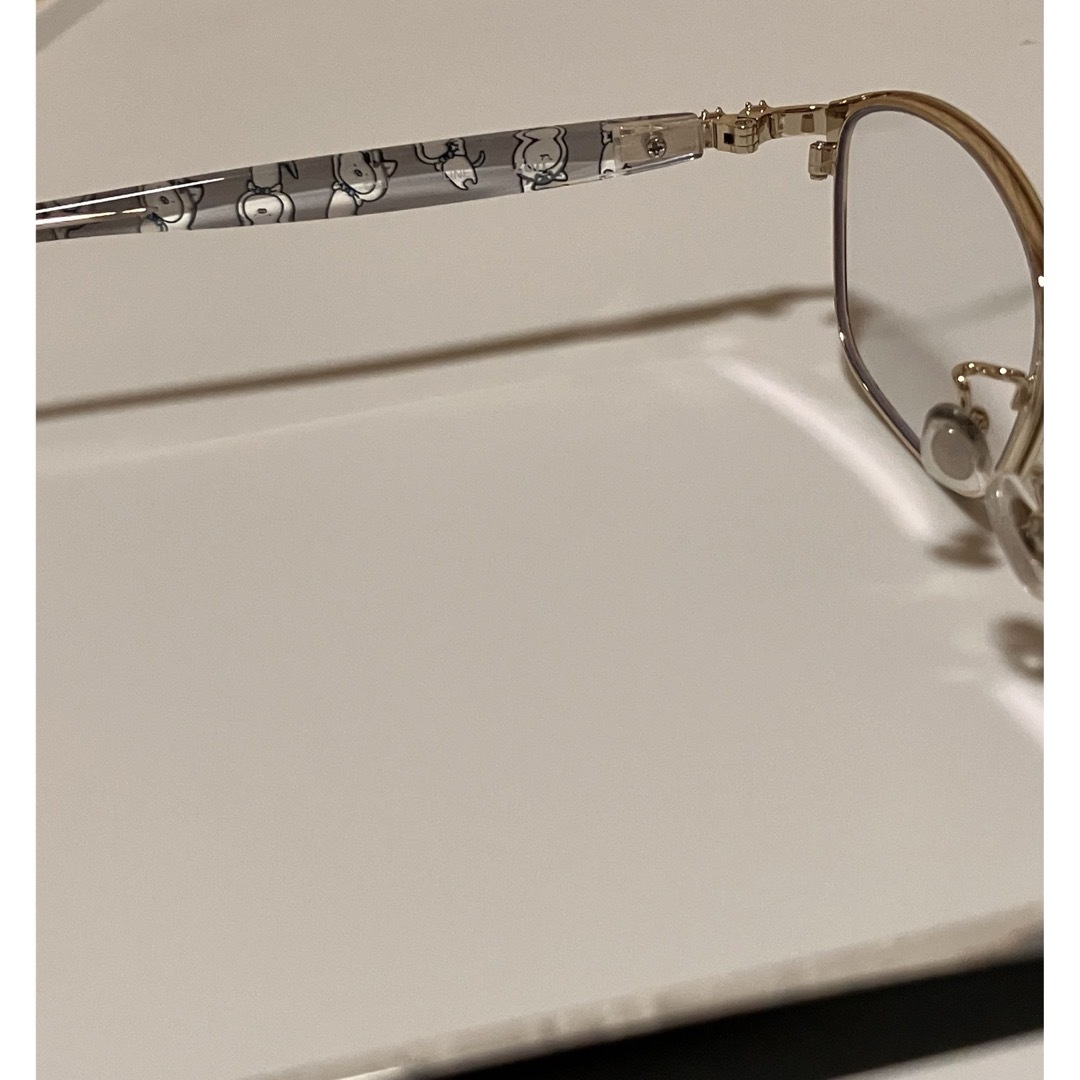 Zoff(ゾフ)のZoff UVクリアサングラス　うさまる柄 レディースのファッション小物(サングラス/メガネ)の商品写真