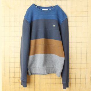 ラコステ(LACOSTE)のLACOSTE フレンチラコステ スウェット ネイビーブルー メンズS ss13(スウェット)