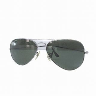 レイバン(Ray-Ban)のレイバン AVIVTOR サングラス 58□14 シルバー 黒 RB3025(サングラス/メガネ)