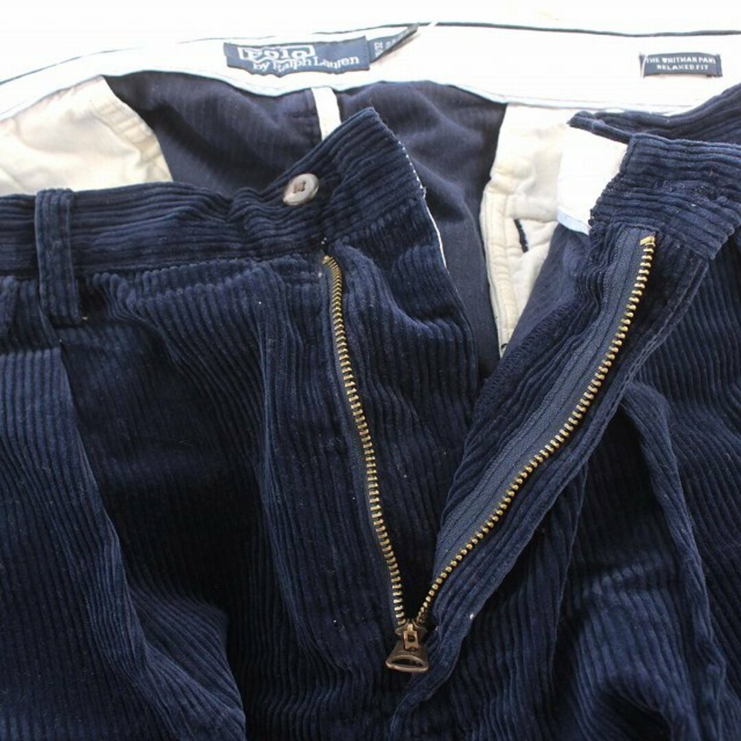 POLO RALPH LAUREN(ポロラルフローレン)のラルフローレン RALPH LAUREN コーデュロイパンツ 36 ネイビー メンズのパンツ(スラックス)の商品写真