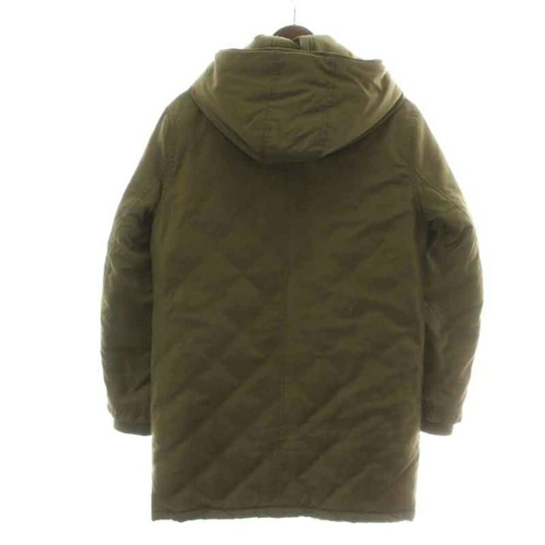 NO ID.(ノーアイディー)のNOID ナイロン中綿フーデッドハーフコート ミドル シングル 1 S カーキ メンズのジャケット/アウター(その他)の商品写真