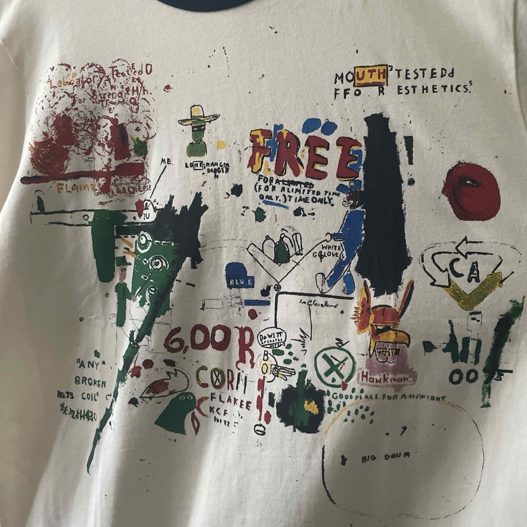 UNIQLO(ユニクロ)のユニクロ メンズ UT グラフィックT ジャン＝ミシェル・バスキア Lサイズ メンズのトップス(Tシャツ/カットソー(半袖/袖なし))の商品写真