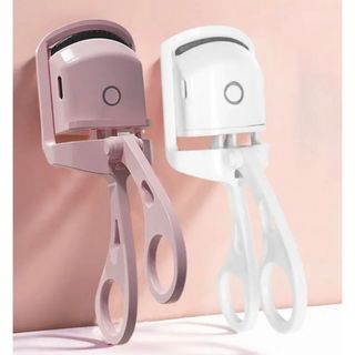 【新品・未使用】ホットビューラー　EyelashCurler充電ケーブル付ピンク(ホットビューラー)