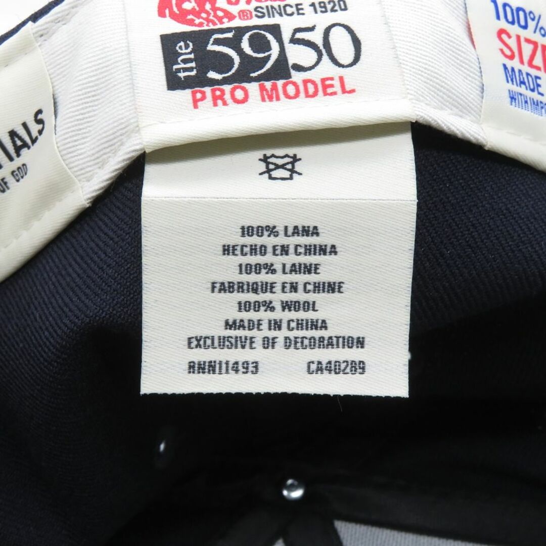 FEAR OF GOD(フィアオブゴッド)のESSENTIALS by FEAR OF GOD NEW ERA 59FIFTY CAP 58.7 メンズの帽子(キャップ)の商品写真