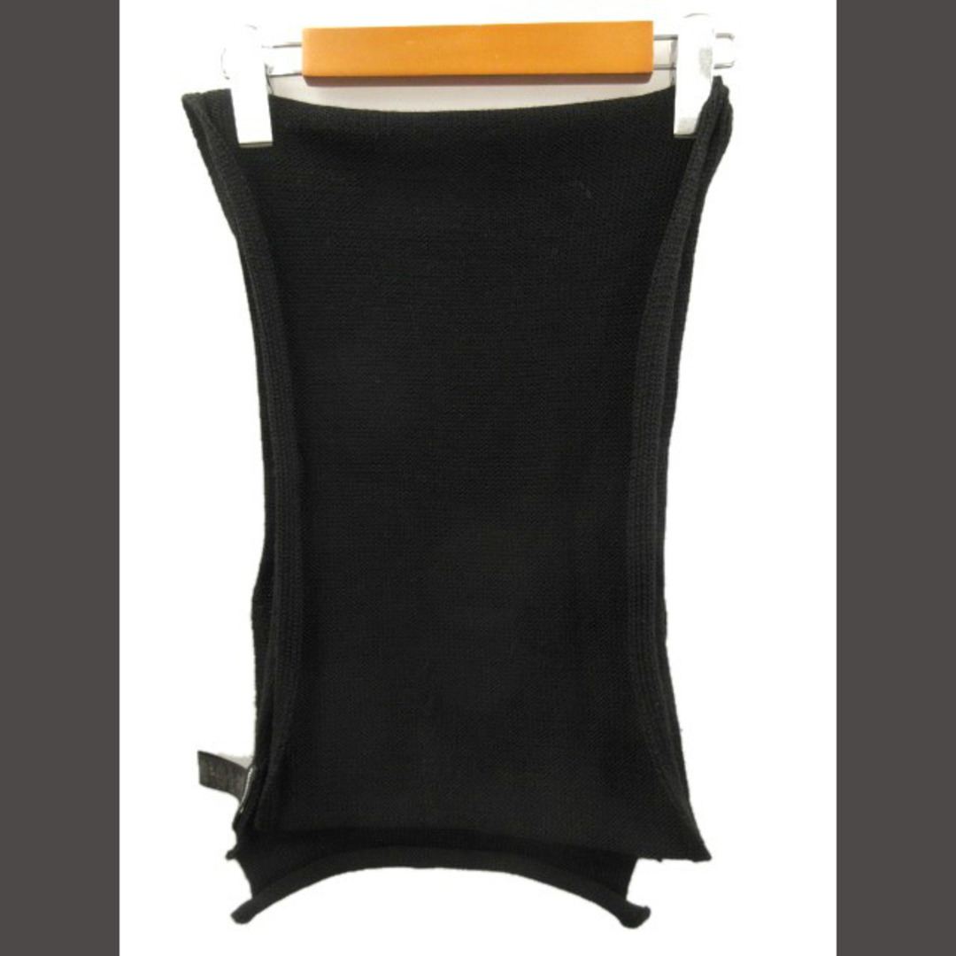 Emporio Armani(エンポリオアルマーニ)のエンポリオアルマーニ マフラー ストール ウール ブラック 黒 メンズのファッション小物(マフラー)の商品写真