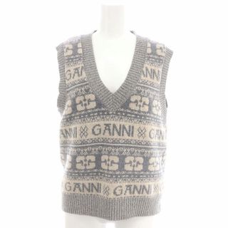 アザー(other)のガニー MAISON SPECIAL取扱い Logo Wool Mix Vest(ニット/セーター)