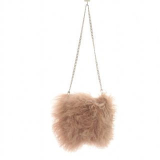 トゥデイフル(TODAYFUL)のトゥデイフル Fur Chain Bag ファーチェーン ショルダーバッグ 茶(ショルダーバッグ)