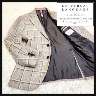 Savile Row - 【美品】E.THOMAS イートーマス カシミヤ混ウール