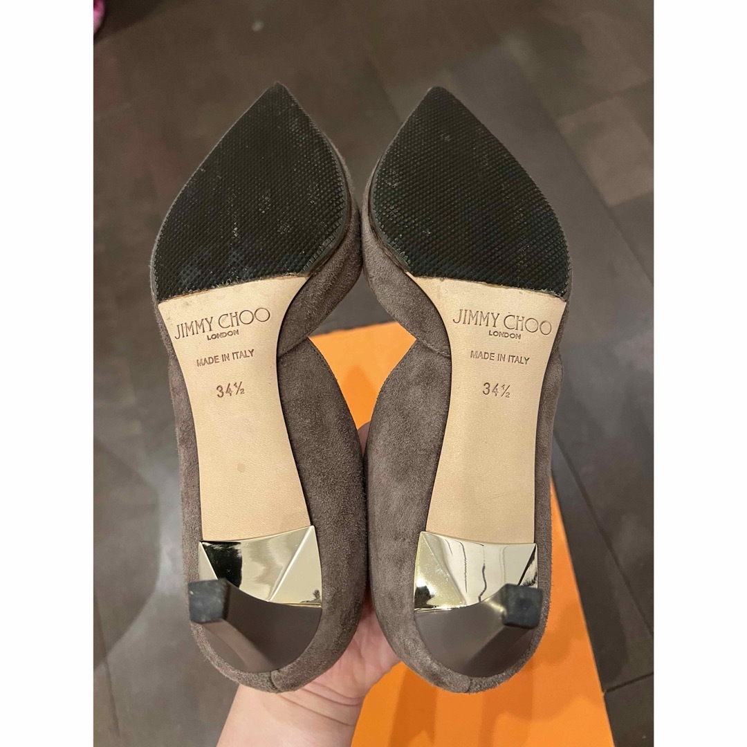 JIMMY CHOO(ジミーチュウ)の【お値下げ18500→15000円】JIMMY CHOO🩷スエードパンプス レディースの靴/シューズ(ハイヒール/パンプス)の商品写真