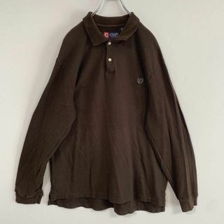 チャップス(CHAPS)のCHAPS 長袖 ポロシャツ XLサイズ(ポロシャツ)