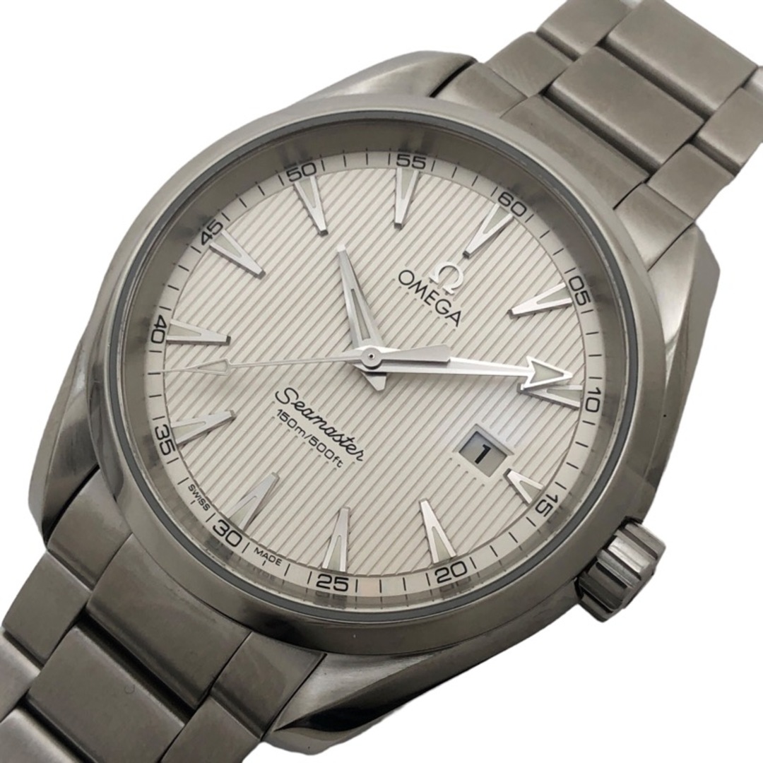 OMEGA(オメガ)の　オメガ OMEGA シーマスター アクアテラ 231.10.39.61.02.001 ホワイト SS クオーツ メンズ 腕時計 メンズの時計(その他)の商品写真