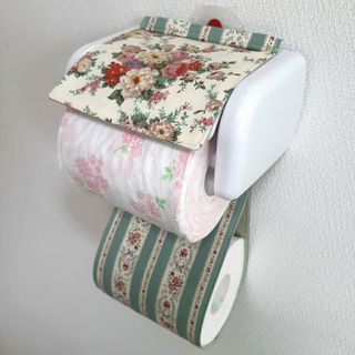 トイレットペーパーホルダーカバー(トイレ収納)